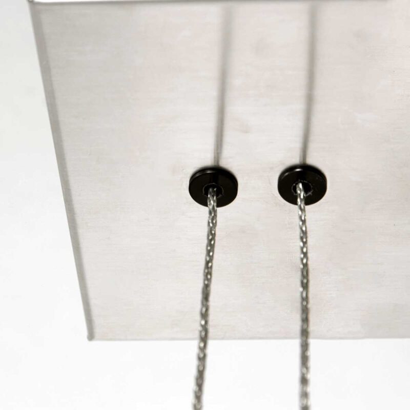 Hanglamp Profilo 3317ST Staal 115cm breed 1700 lumen - Afbeelding 15
