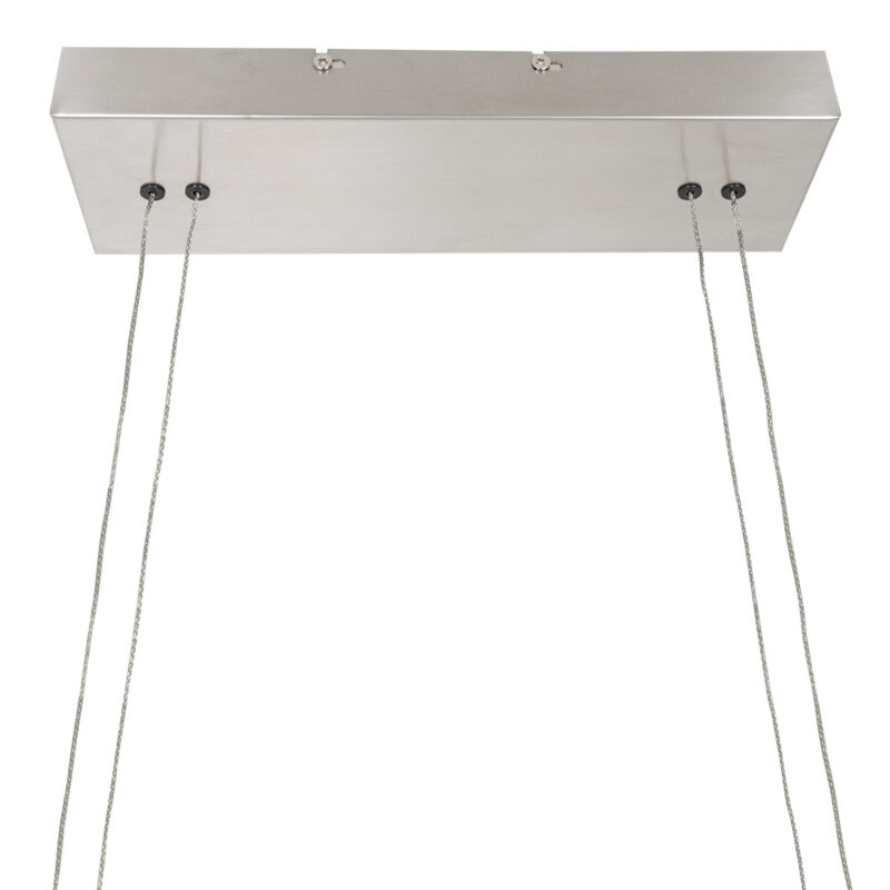 Hanglamp Profilo 3317ST Staal 115cm breed 1700 lumen - Afbeelding 5