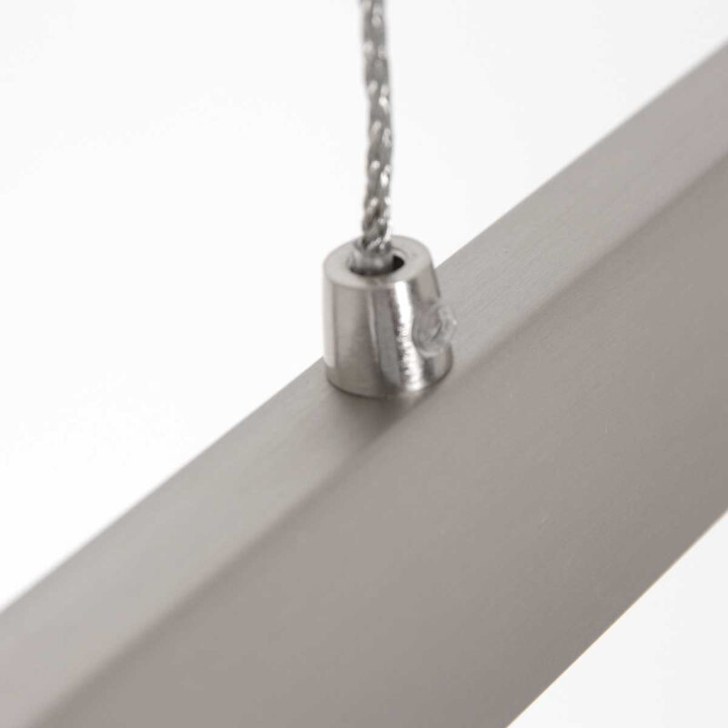 Hanglamp Profilo 3317ST Staal 115cm breed 1700 lumen - Afbeelding 6