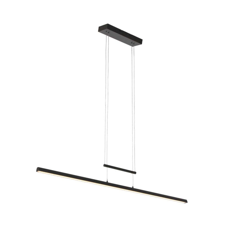Hanglamp Profilo 3317ZW Zwart 115cm breed 1700 lumen - Afbeelding 2