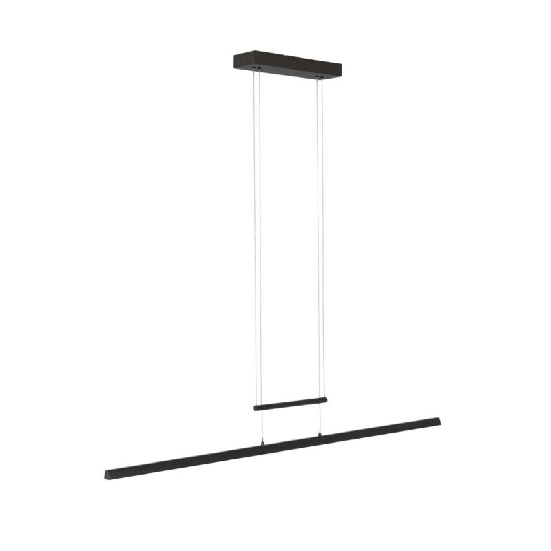 Hanglamp Profilo 3317ZW Zwart 115cm breed 1700 lumen - Afbeelding 10