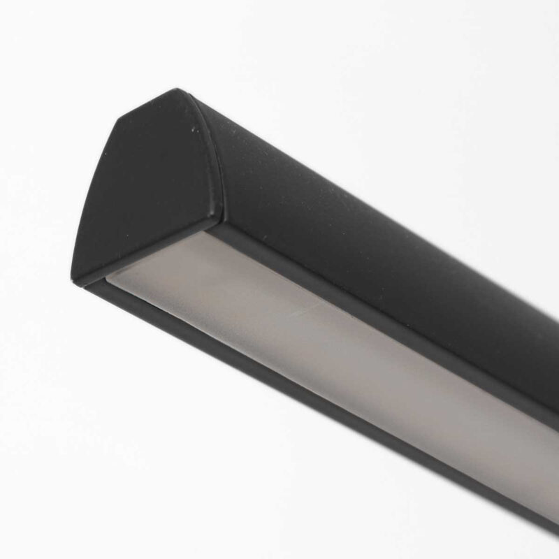 Hanglamp Profilo 3317ZW Zwart 115cm breed 1700 lumen - Afbeelding 12