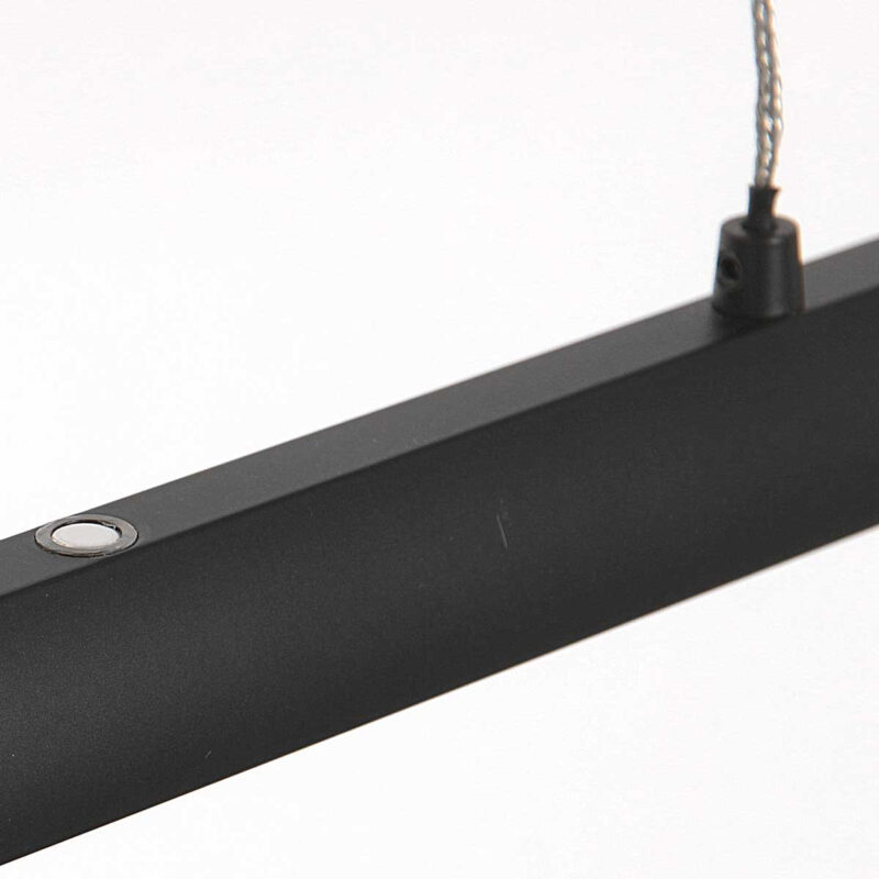 Hanglamp Profilo 3317ZW Zwart 115cm breed 1700 lumen - Afbeelding 14
