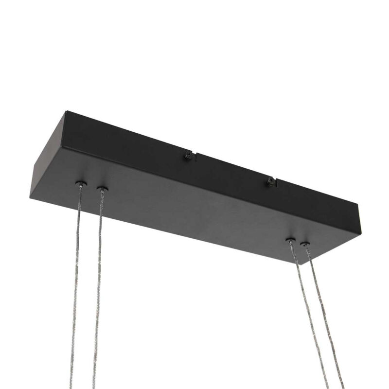 Hanglamp Profilo 3317ZW Zwart 115cm breed 1700 lumen - Afbeelding 5