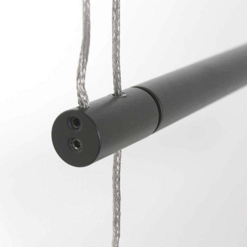 Hanglamp Profilo 3317ZW Zwart 115cm breed 1700 lumen - Afbeelding 6