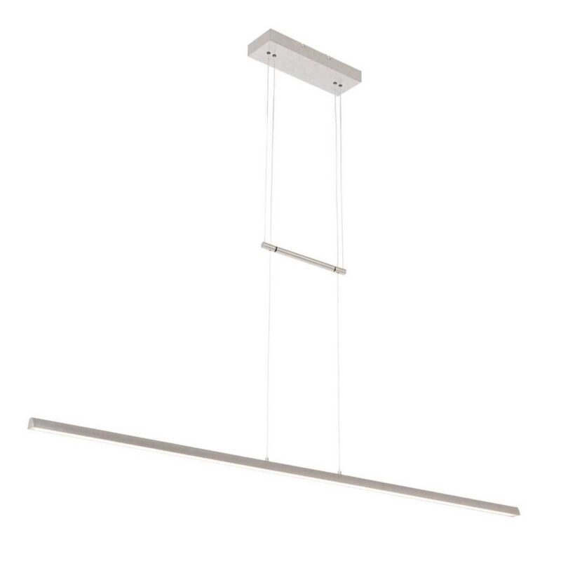 Hanglamp Profilo 3318ST Staal 150 cm breed 2100 lumen - Afbeelding 2