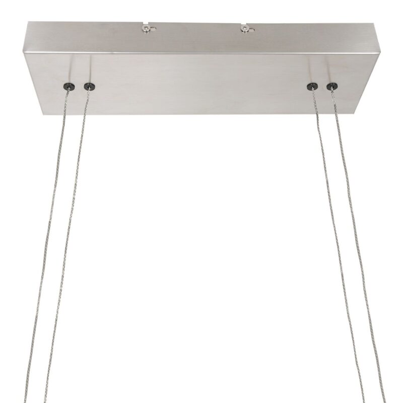 Hanglamp Profilo 3318ST Staal 150 cm breed 2100 lumen - Afbeelding 5