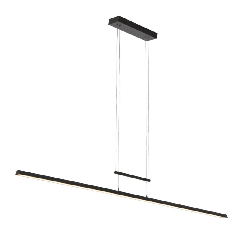 Hanglamp Profilo 3318ZW Zwart 150 cm breed 2100 lumen - Afbeelding 2