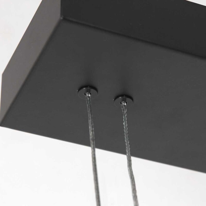 Hanglamp Profilo 3318ZW Zwart 150 cm breed 2100 lumen - Afbeelding 15