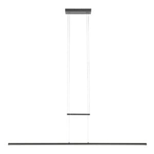 Hanglamp Profilo 3318ZW Zwart 150 cm breed 2100 lumen