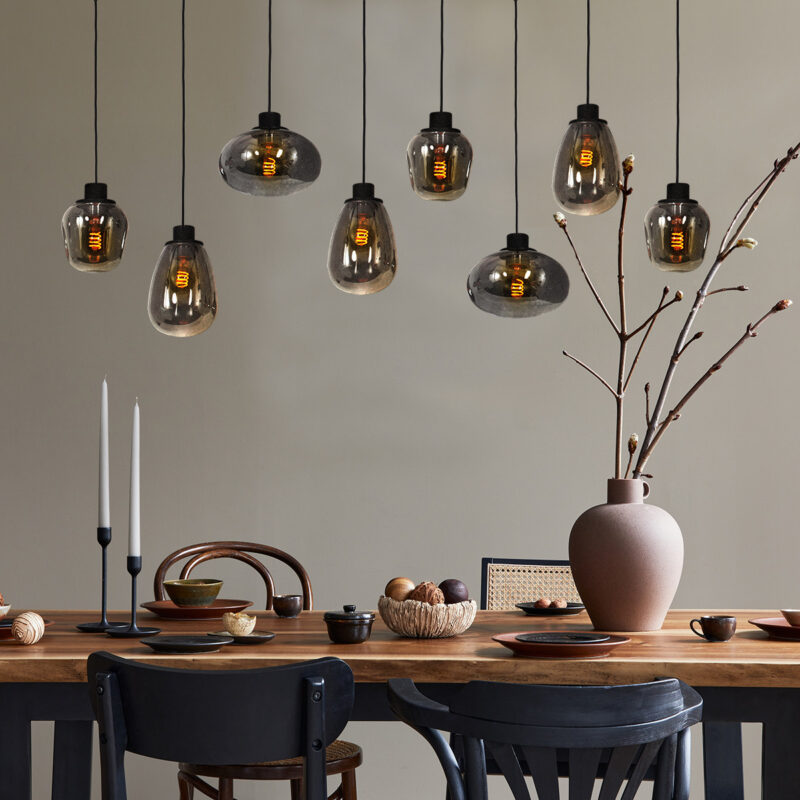 Hanglamp Reflexion 2680ZW Zwart - Afbeelding 3