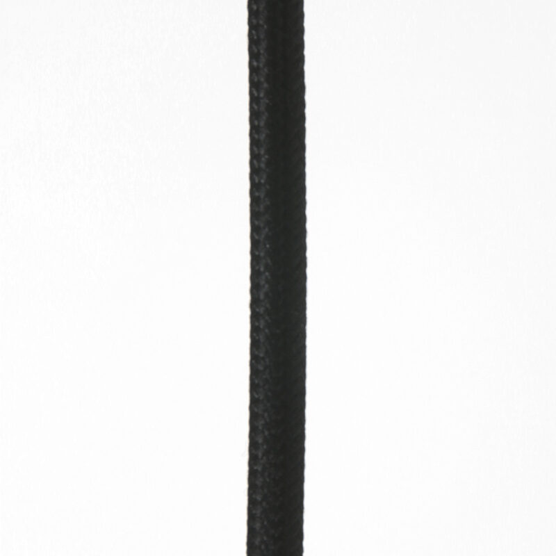 Hanglamp Reflexion 3078ZW Zwart E27 fitting 100cm breed - Afbeelding 20