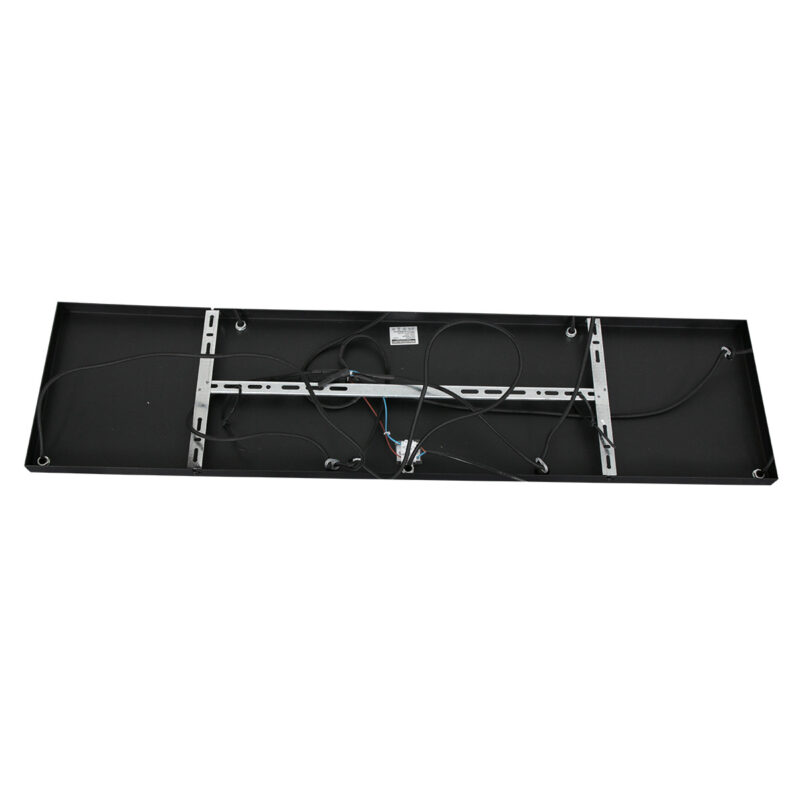 Hanglamp Reflexion 3078ZW Zwart E27 fitting 100cm breed - Afbeelding 21