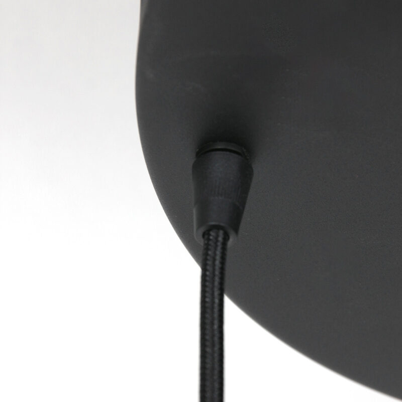 Hanglamp Reflexion 3079ZW Zwart 3 lichts E27 fitting - Afbeelding 19