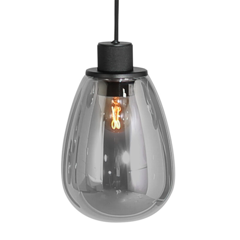 Hanglamp Reflexion 3796ZW Zwart met 3 lichtkokers GU10 - Afbeelding 10