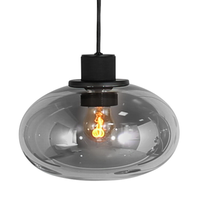 Hanglamp Reflexion 3796ZW Zwart met 3 lichtkokers GU10 - Afbeelding 12