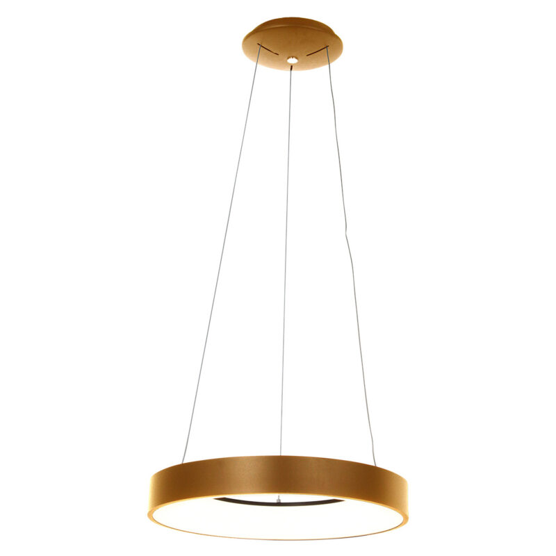 Hanglamp Ringlede 2695GO Goud rond 48 centimeter - Afbeelding 2