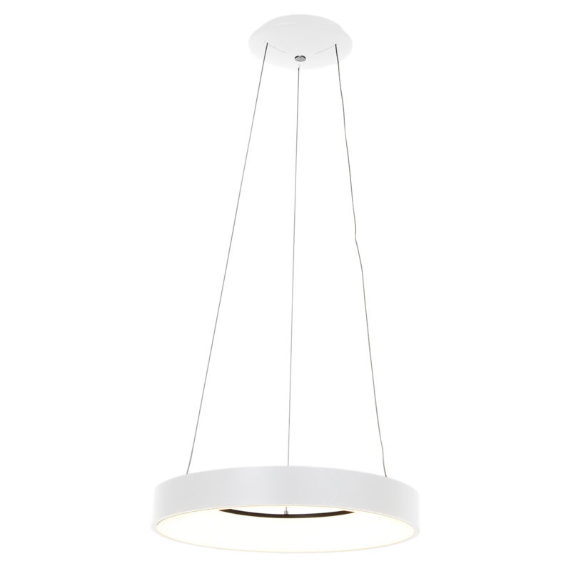 Hanglamp Ringlede 2695W Wit rond 48cm - Afbeelding 2