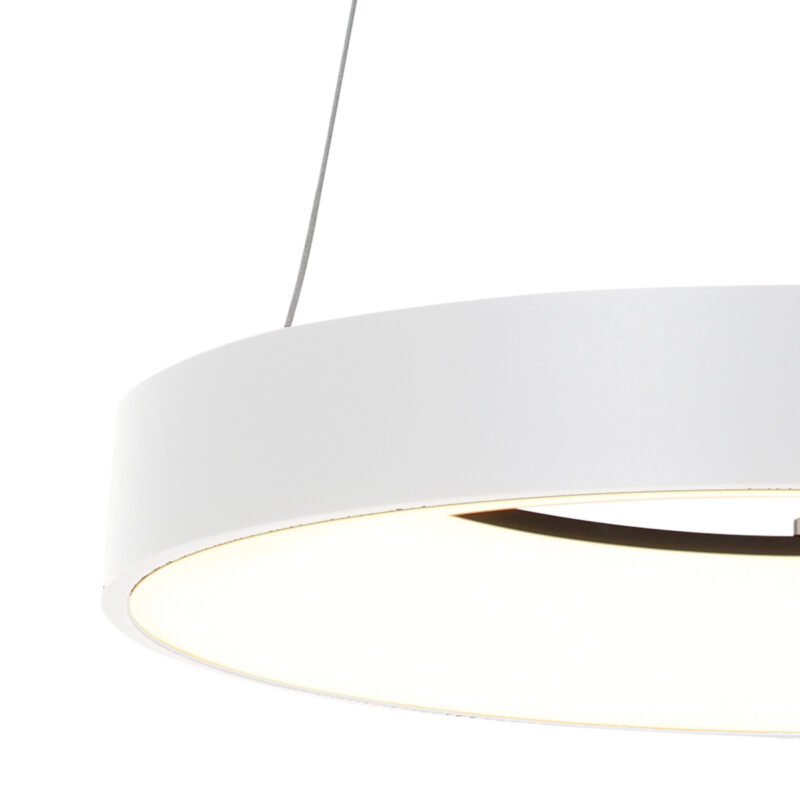 Hanglamp Ringlede 2695W Wit rond 48cm - Afbeelding 7