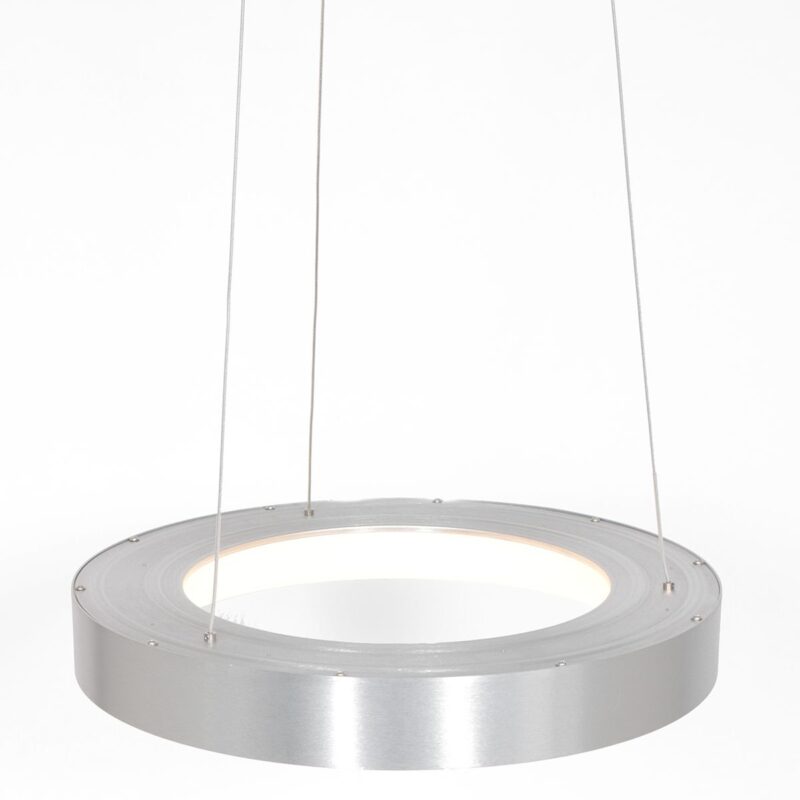Hanglamp Ringlede 2695ZI Zilver rond 48cm - Afbeelding 14