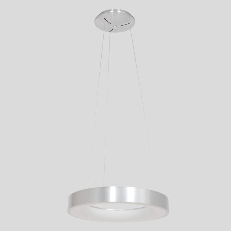 Hanglamp Ringlede 2695ZI Zilver rond 48cm - Afbeelding 18