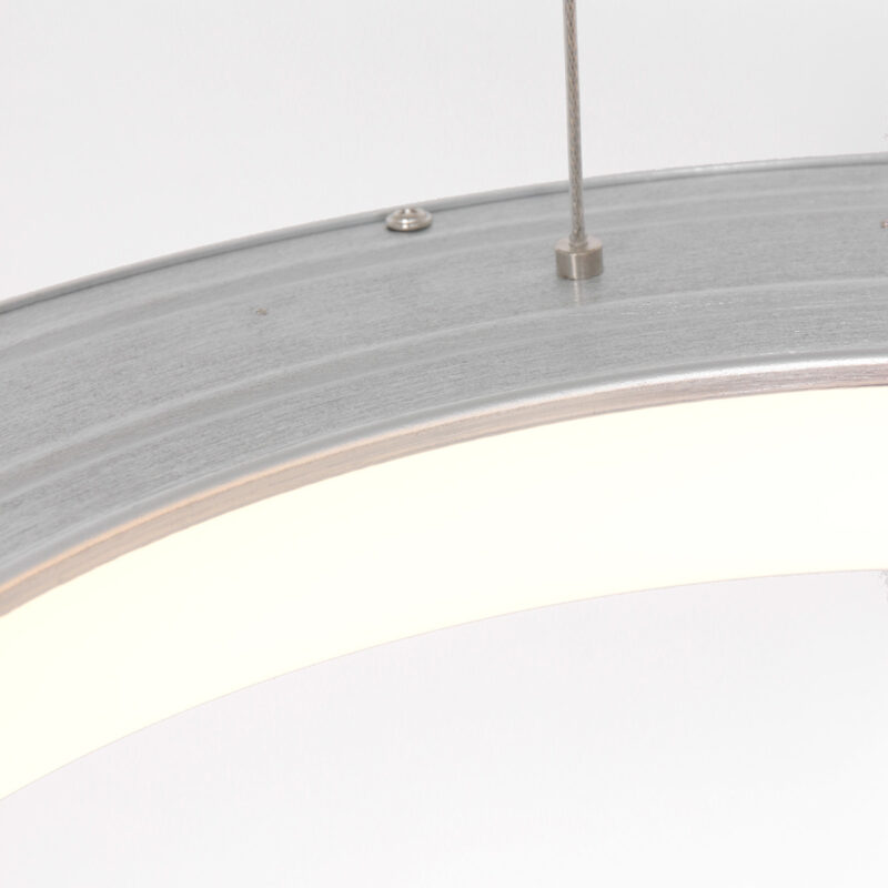 Hanglamp Ringlede 2695ZI Zilver rond 48cm - Afbeelding 6