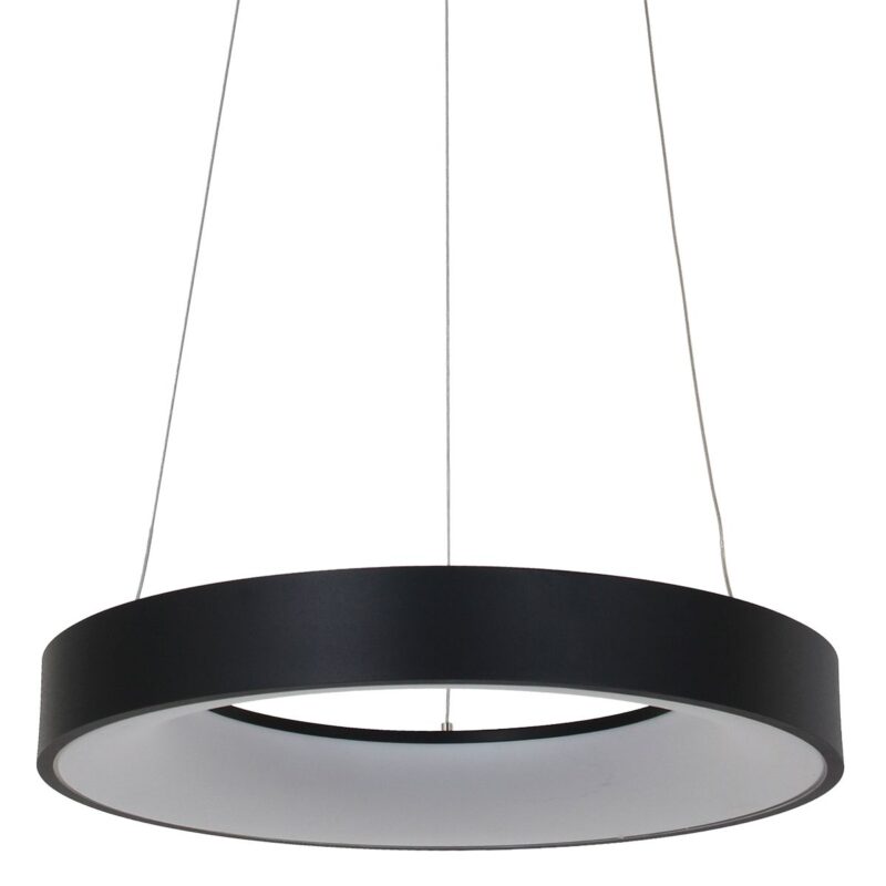 Hanglamp Ringlede 2695ZW Zwart rond 48 cm - Afbeelding 12