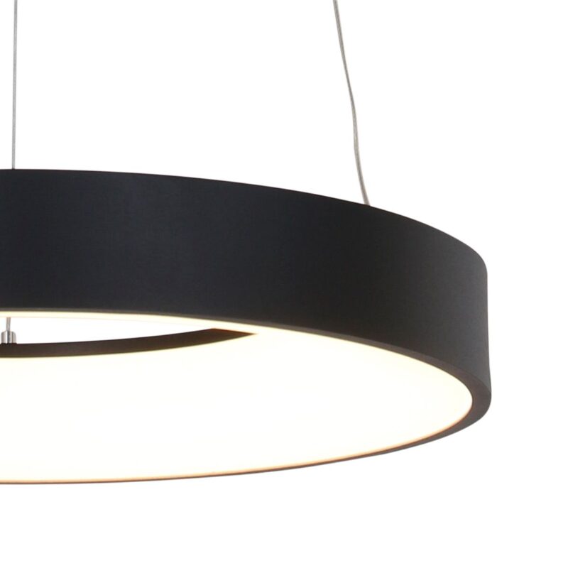 Hanglamp Ringlede 2695ZW Zwart rond 48 cm - Afbeelding 13