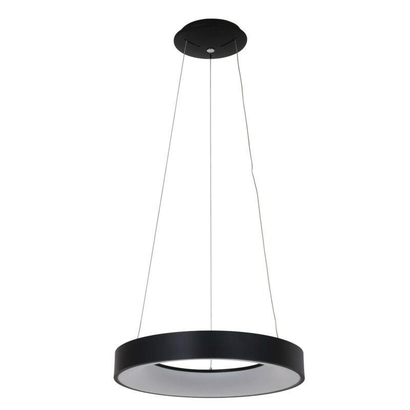 Hanglamp Ringlede 2695ZW Zwart rond 48 cm - Afbeelding 16