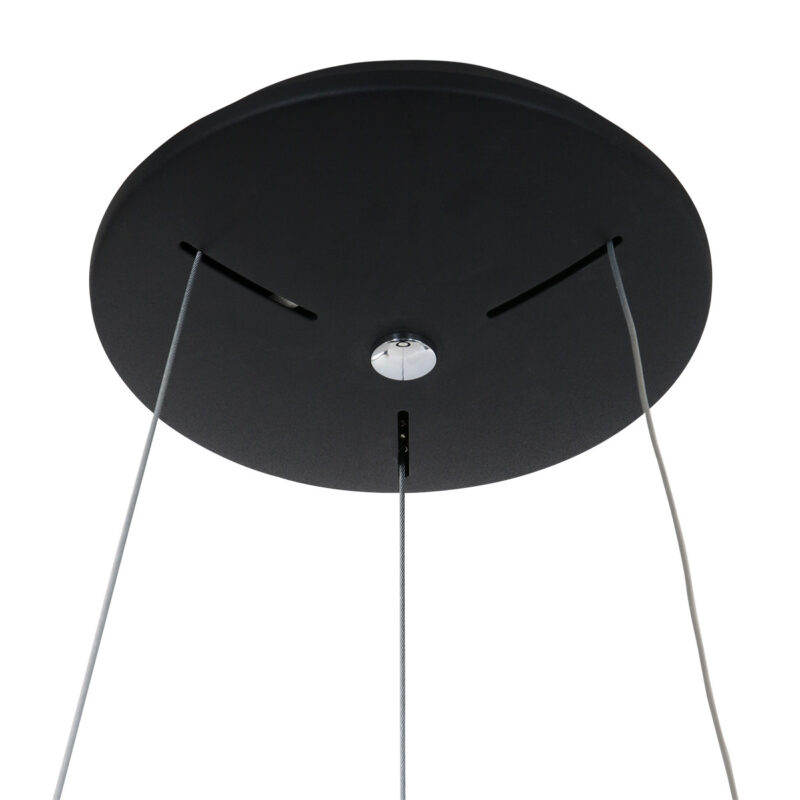 Hanglamp Ringlede 2695ZW Zwart rond 48 cm - Afbeelding 7