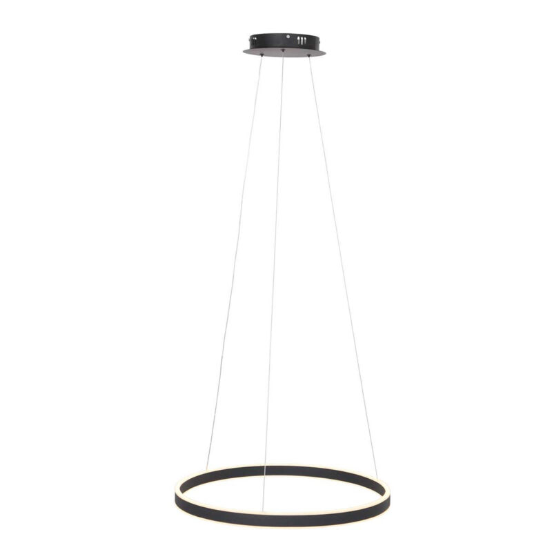 Hanglamp Ringlux 3502ZW Zwart 60cm - Afbeelding 11