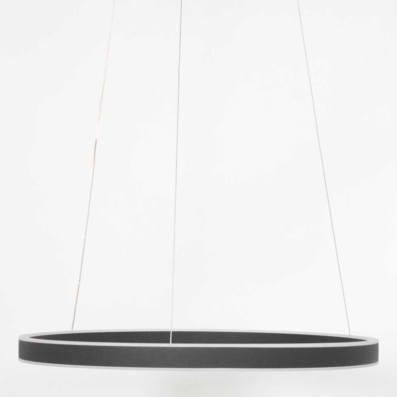 Hanglamp Ringlux 3502ZW Zwart 60cm - Afbeelding 4