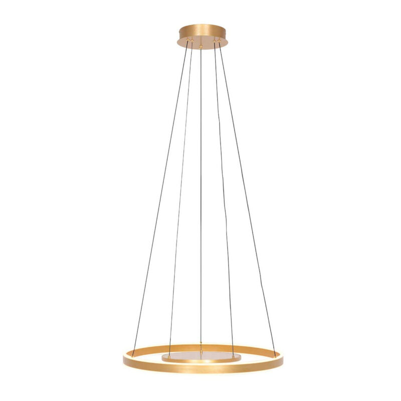 Hanglamp Ringlux 3514GO Goud 60cm met binnenplaat - Afbeelding 10