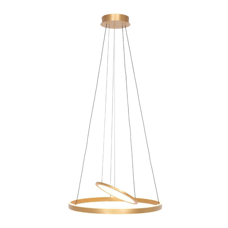 Hanglamp Ringlux 3514GO Goud 60cm met binnenplaat - Afbeelding 13