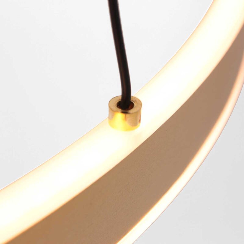 Hanglamp Ringlux 3514GO Goud 60cm met binnenplaat - Afbeelding 15