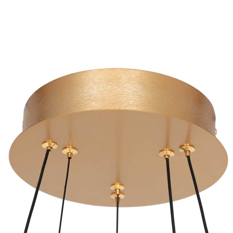 Hanglamp Ringlux 3514GO Goud 60cm met binnenplaat - Afbeelding 7