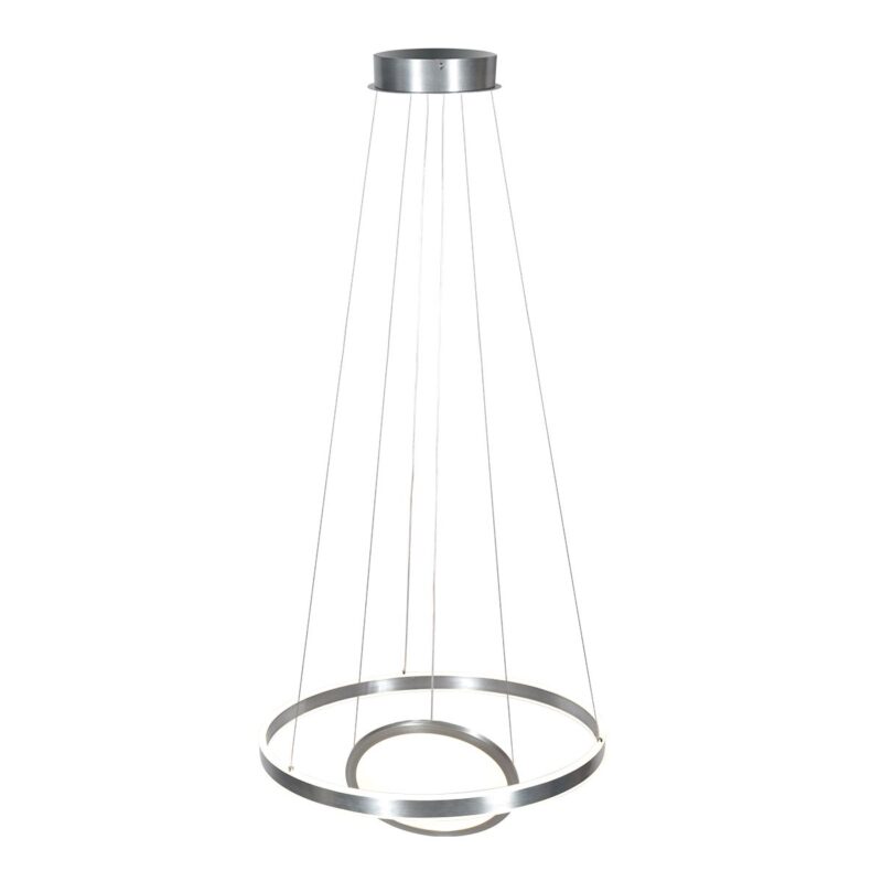 Hanglamp Ringlux 3514ST Staal 60cm met binnenplaat - Afbeelding 8
