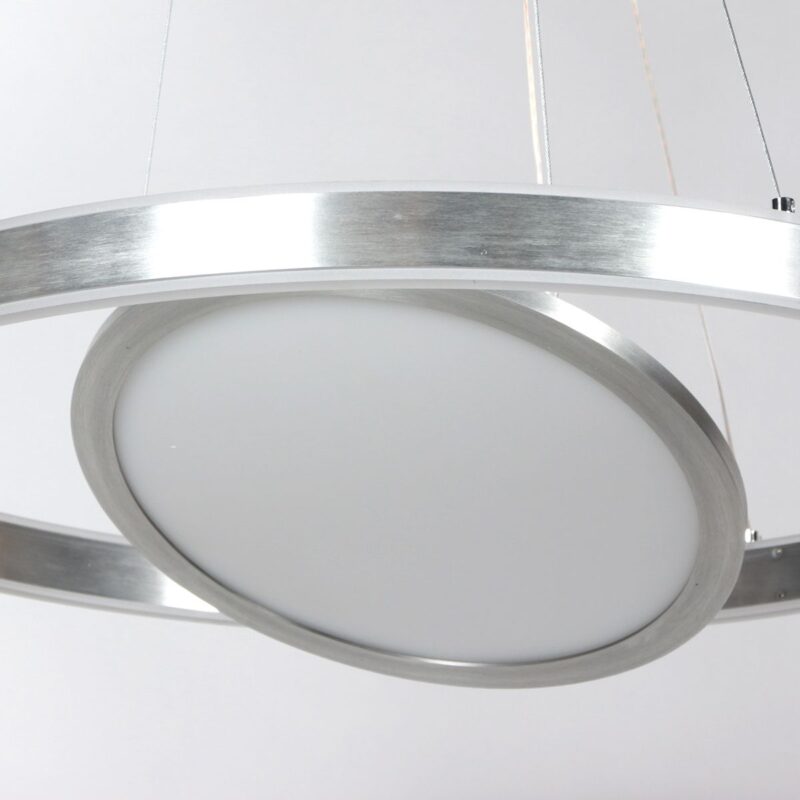 Hanglamp Ringlux 3514ST Staal 60cm met binnenplaat - Afbeelding 11