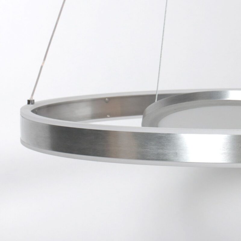 Hanglamp Ringlux 3514ST Staal 60cm met binnenplaat - Afbeelding 12