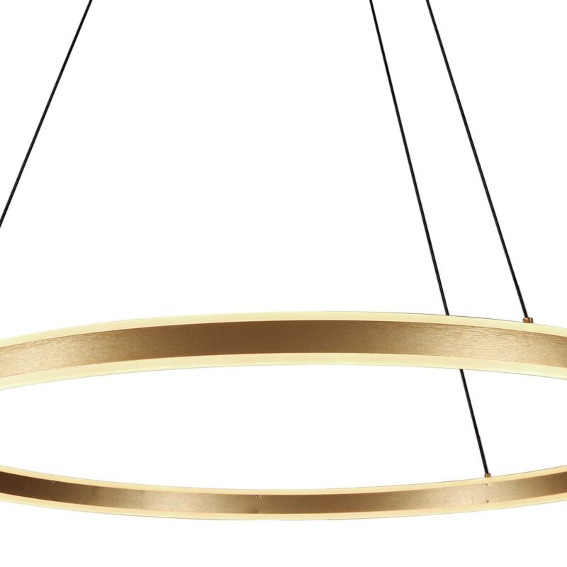 Hanglamp Ringlux 3676GO Goud rond 100cm 7200 Lumen - Afbeelding 10