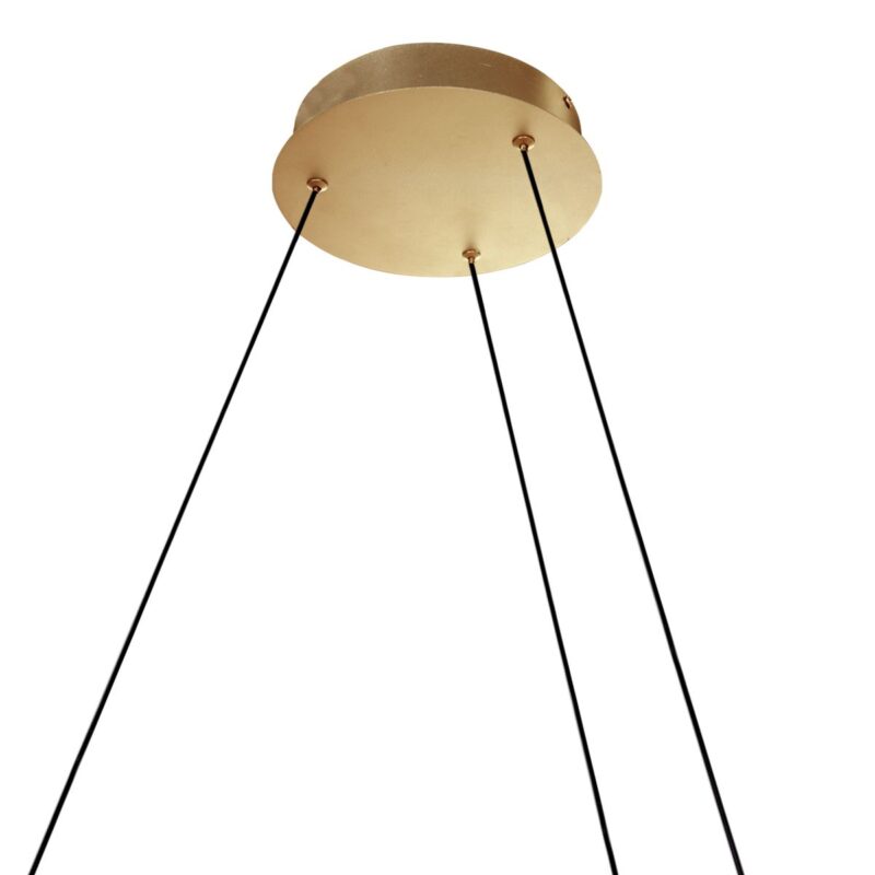 Hanglamp Ringlux 3676GO Goud rond 100cm 7200 Lumen - Afbeelding 6