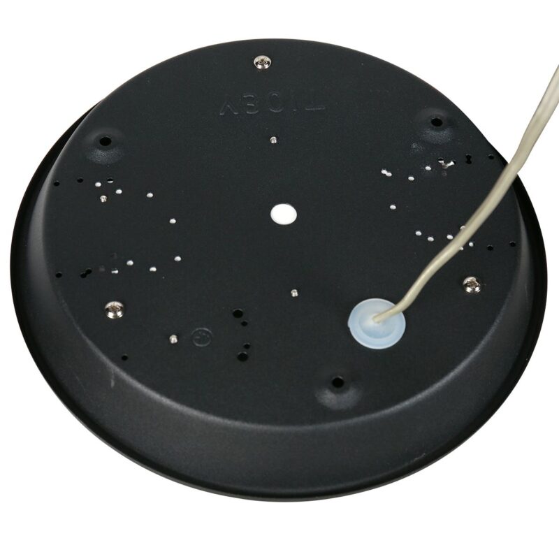 Hanglamp Ringlux 3692ZW Zwart Ø60 4000 Lumen - Afbeelding 13