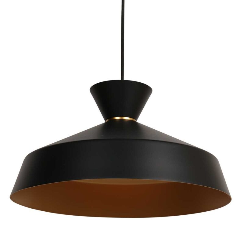Hanglamp Skandina 3682ZW Zwart met goud - Afbeelding 12
