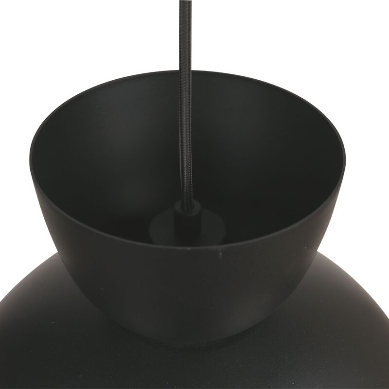 Hanglamp Skandina 3683ZW Zwart met goud - Afbeelding 5