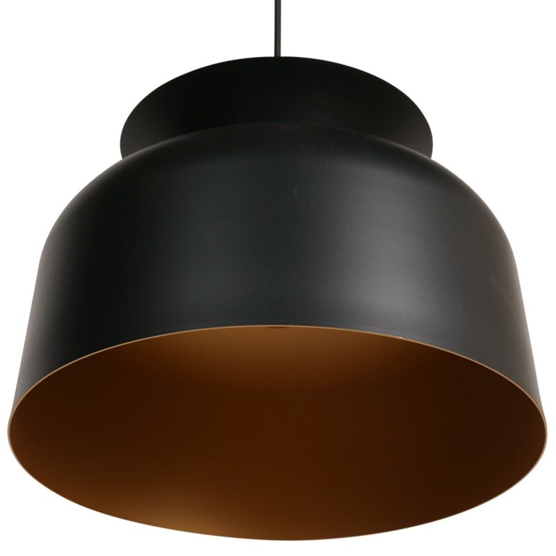 Hanglamp Skandina 3684ZW Zwart met goud - Afbeelding 12