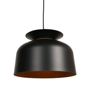 Hanglamp Skandina 3684ZW Zwart met goud