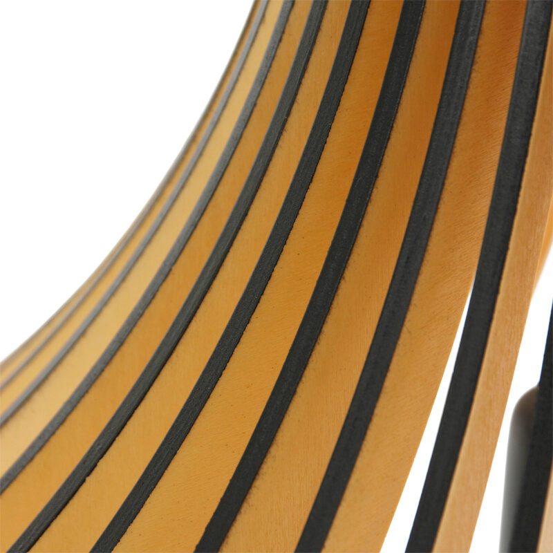 Hanglamp Smukt 2697BE Blank hout met E27 fitting - Afbeelding 6