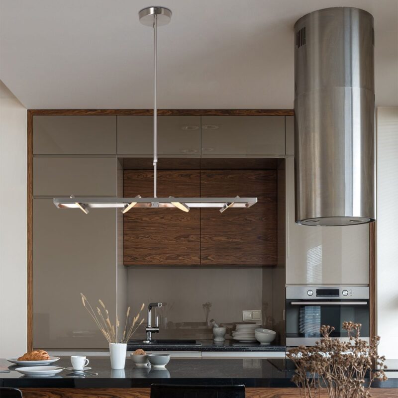 Hanglamp Soleil 3516ST Staal 4000 Lumen - Afbeelding 3