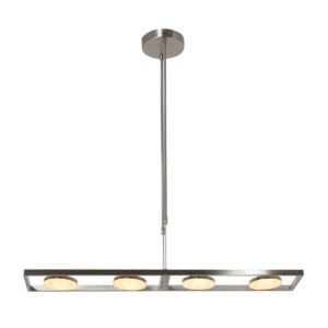 Hanglamp Soleil 3516ST Staal 4000 Lumen
