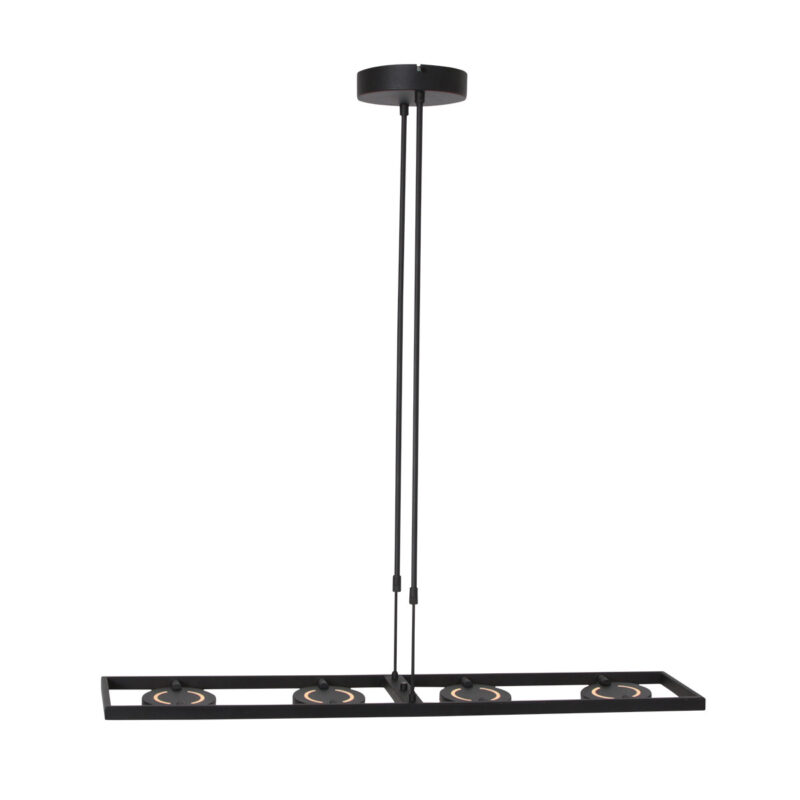 Hanglamp Soleil 3516ZW zwart 4000 Lumen - Afbeelding 2